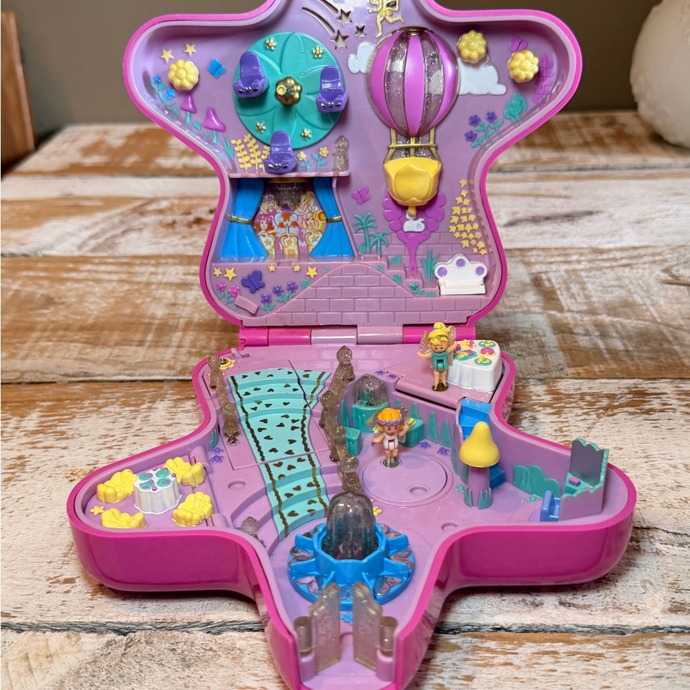 Polly Pocket Pink Star Compact Case - Picture 3 of 6